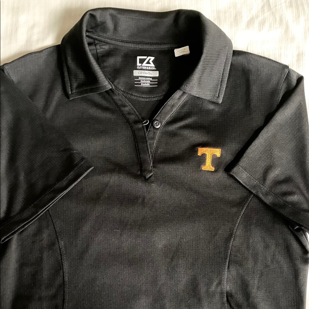 Ladies UT polo. Color: Black Size: Petite Large